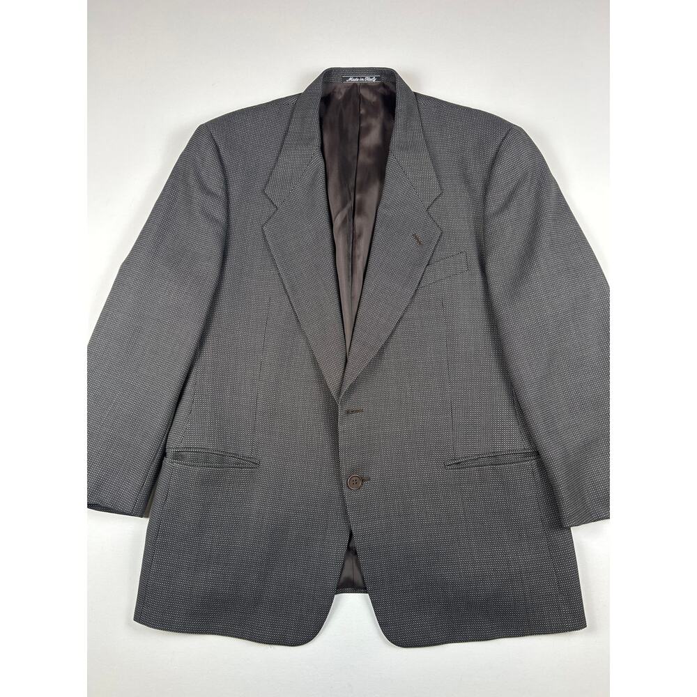 Vintage Giorgio Armani MANI Sport Coat Blazer Mens 42 Ventless Single Breasted